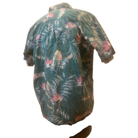 COOKE STREET HONOLULU VINTAGE  HAWAIIAN SHIRT SHORT SLEEVE MENS SIZE LARGE - Picture 5 of 6